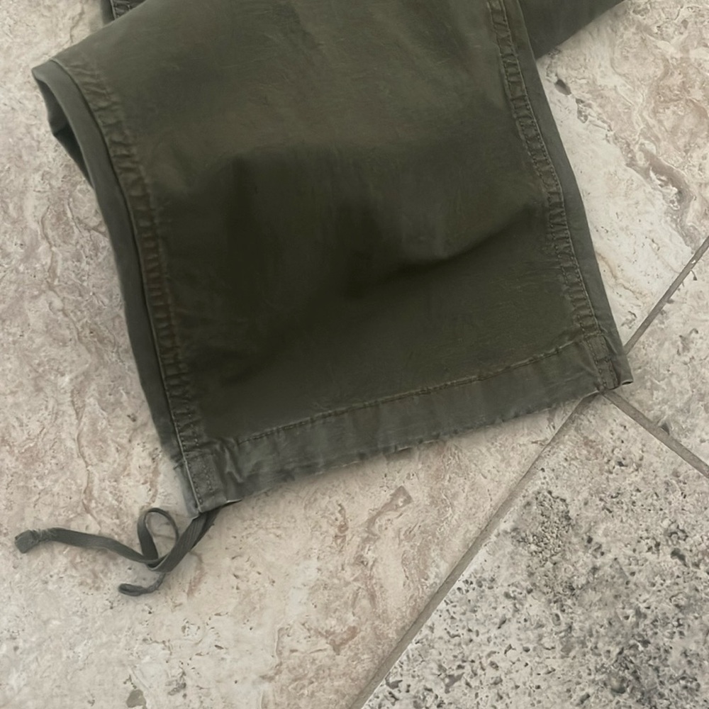 Fox Racing  Men's Utility cargo Flat
Front Chino Pants Size 36 Moto Green Pants - Picture 3 of 15